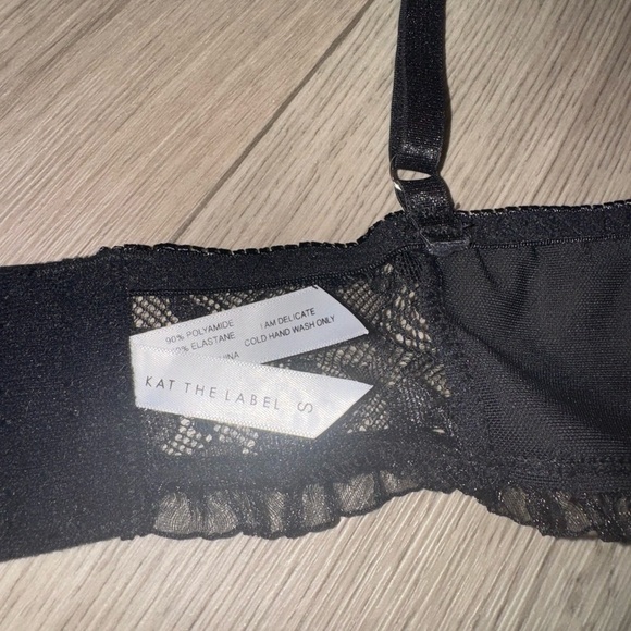 KAT THE LABEL / Revolve Zephyr Body Suit in Black. Size Small. Brand New. - Picture 6 of 6